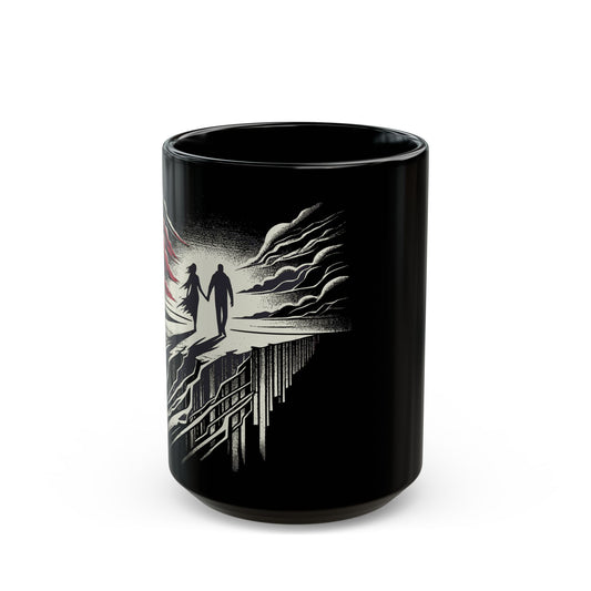 Black Mug, 15oz - Hope