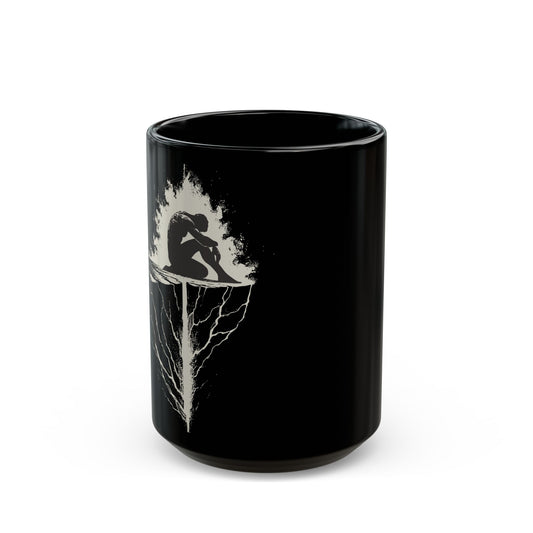 Black Mug, 15oz - Rock Bottom