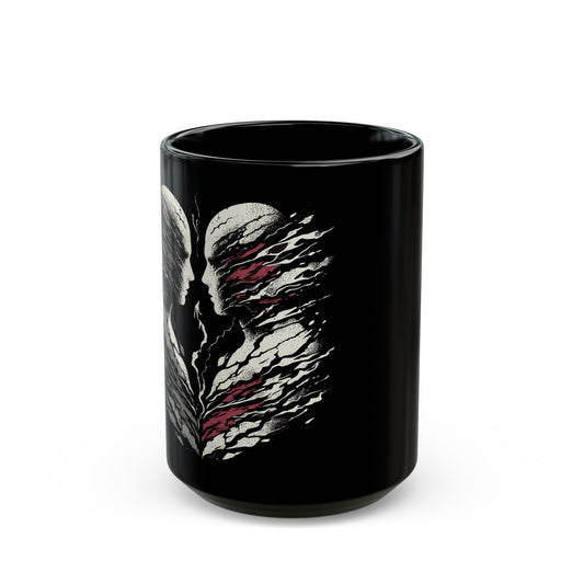 Black Mug, 15oz - Dissociation