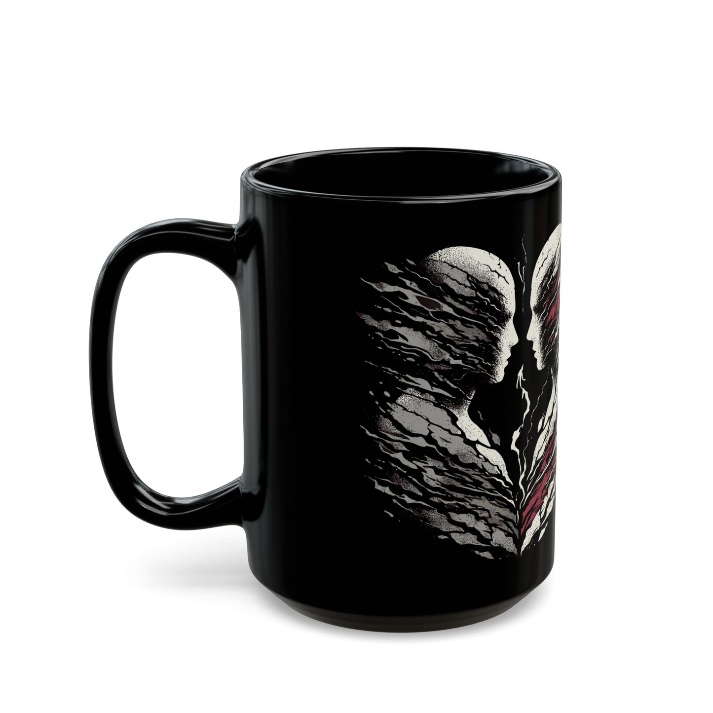 Black Mug, 15oz - Dissociation